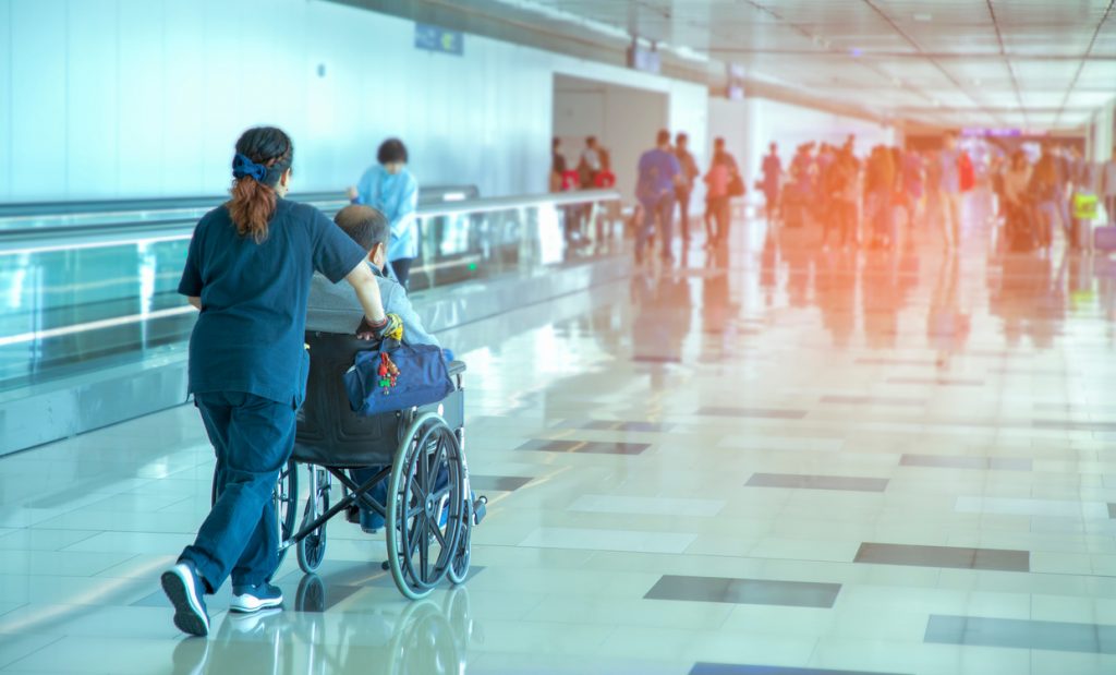 Wheelchair transportation